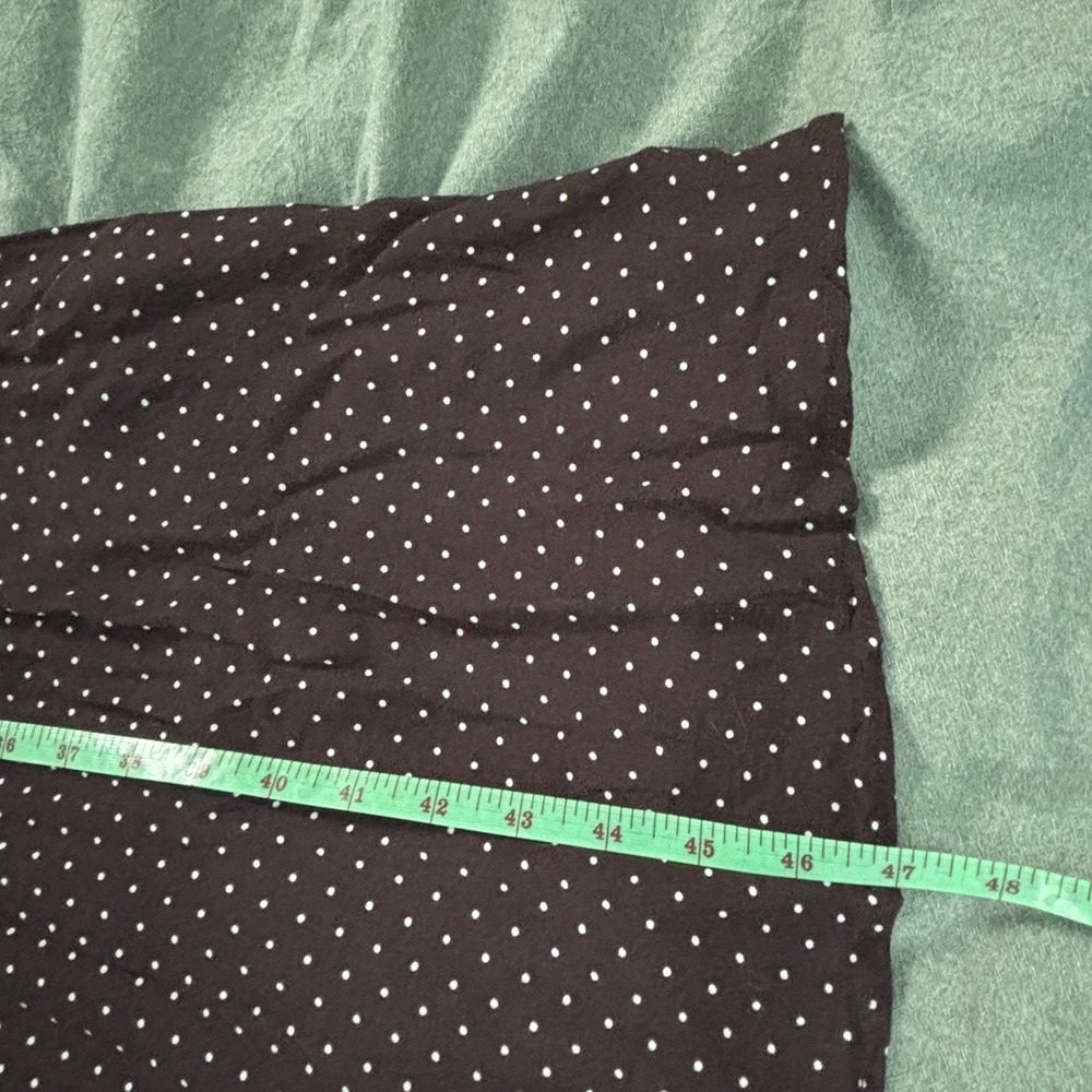 Gap Smocked Midi Dress Womens S‎ Brown Polka Dot Coquette Cottagecore - Picture 10 of 10